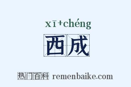 西成是什么意思的图片